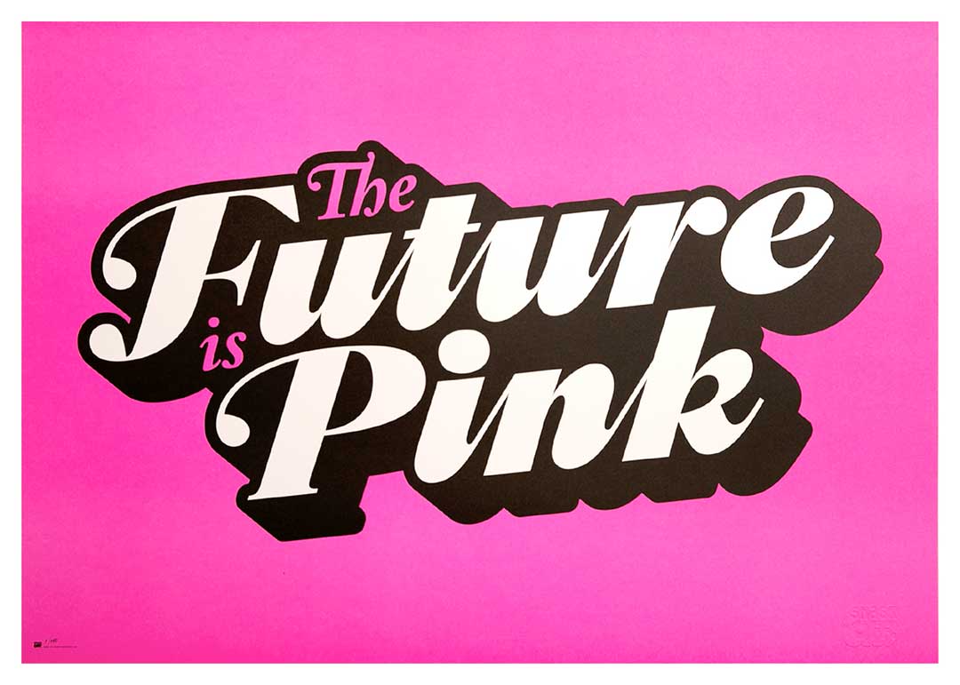 Image of Poster: “The Future is Pink”