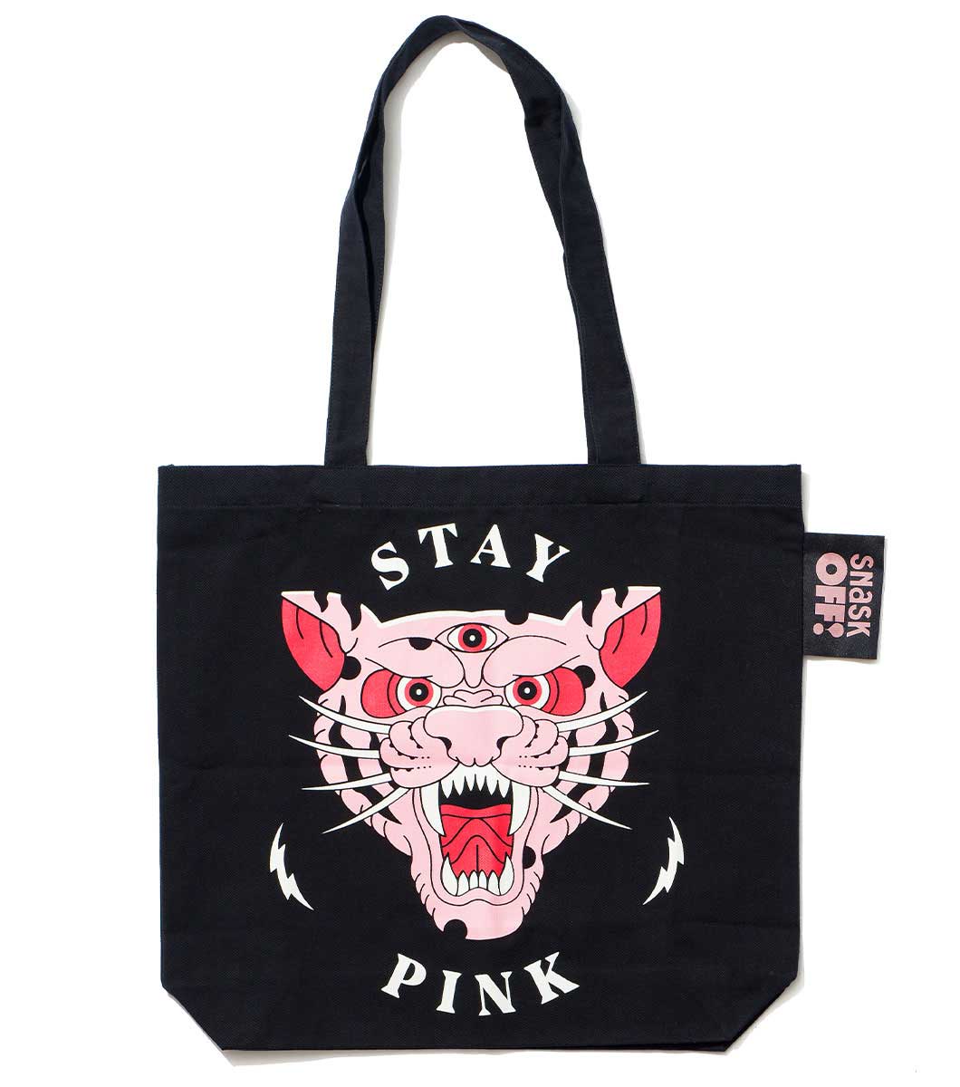 Image of Pink Tiger Tote Bag