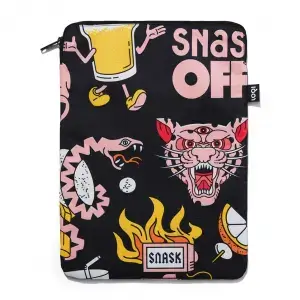 Image of Tiger Snake Beer Black Laptop Cover